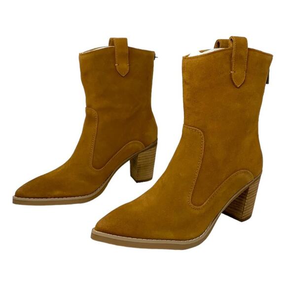 Splendid Raquel Western Boot Tan Size 7.5 NWT $169 MSRP - Picture 3 of 7